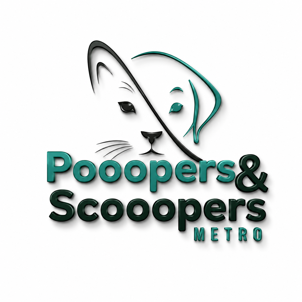 Poopers & Scoopers Metro Logo